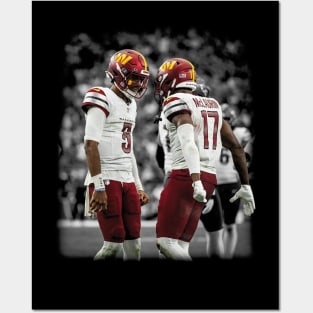 Jayden Daniels & Terry Mclaurin Posters and Art